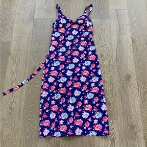 Jason Wu blue floral midi dress